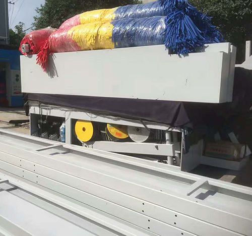 三臺隧道洗車機(jī)發(fā)往中石化某區(qū)域加油站