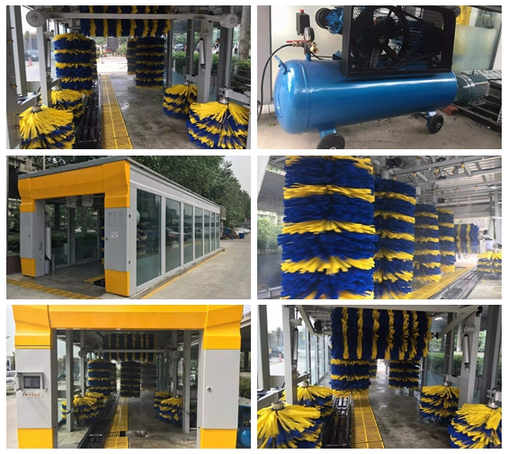 中國成都雙流Guo際機場地服停車場內(nèi)安裝臺灣美嘉德電腦隧道9刷機試調(diào)完畢拍攝現(xiàn)場