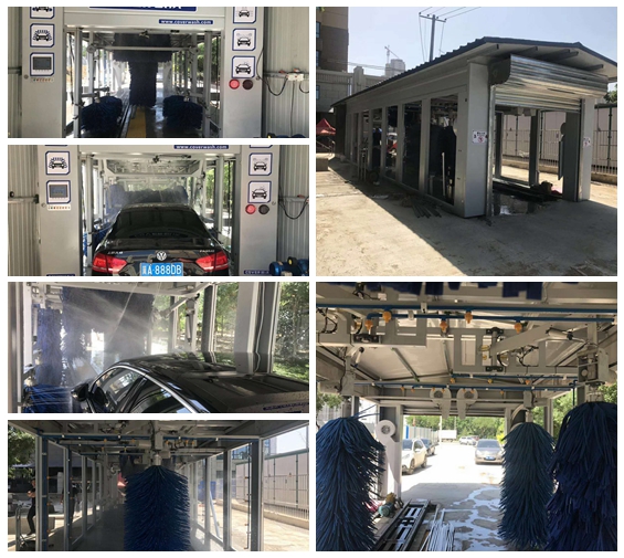 中國石家莊市南2環(huán)東路裕翔街安裝凱沃9刷隧道機(jī)試機(jī)現(xiàn)場