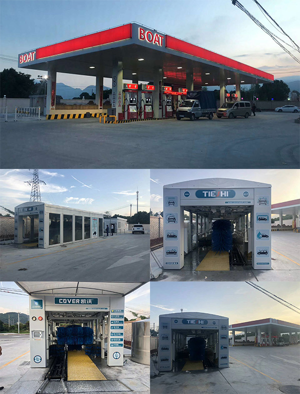 甌海大門(mén)加油站?安裝調(diào)試中