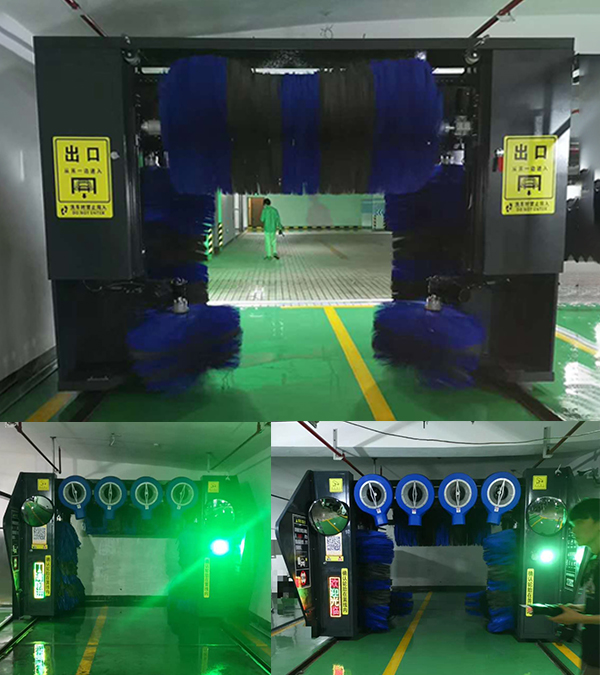 地下室限高2.7米…定制無(wú)人值守洗車(chē)設(shè)備！ 只要思想不滑坡…辦法總比問(wèn)題多……！