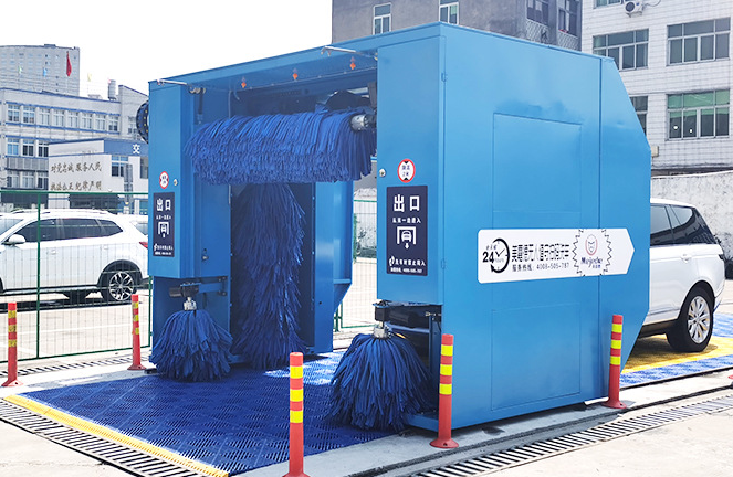 智能洗車機(jī)清洗過程 智能洗車機(jī)清洗過程